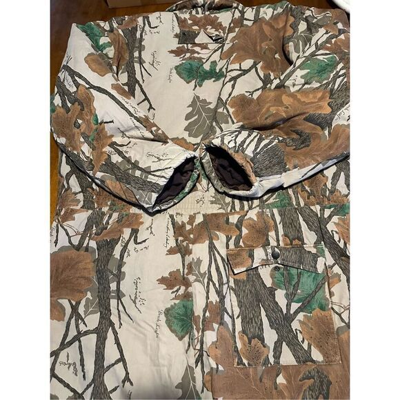 Avid Outdoor Mens Camo Hunting Insulated Outdoor Coveralls Brush Cover Mens XXL - Picture 11 of 16
